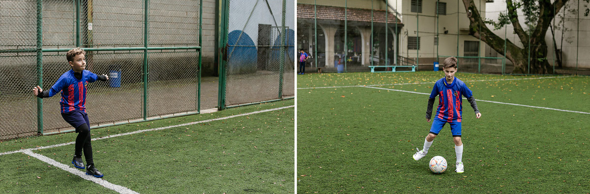 fotografias do aniversário de 10 anos do André que aconteceu na quadra do colégio assunção pamplona zona sul sao paulo sp