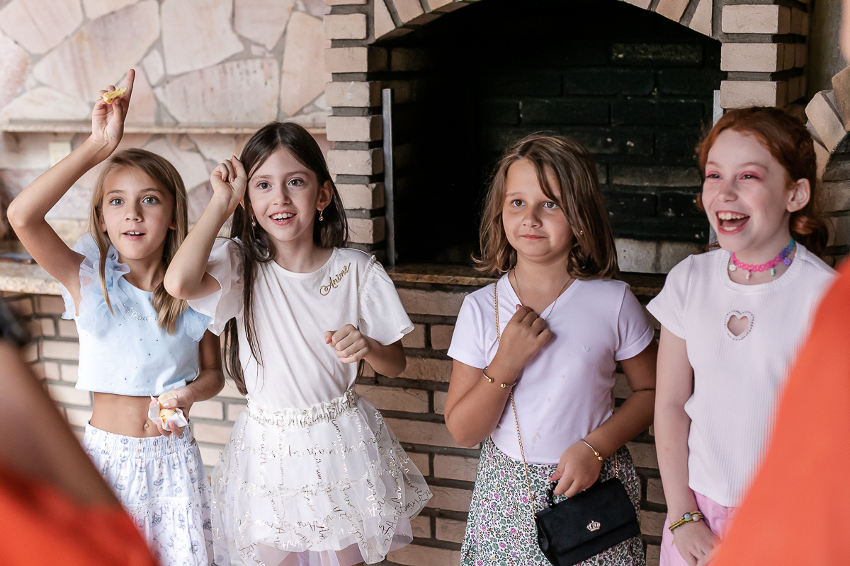fotografias do aniversário de 8 anos da Beatriz no condomínio da família em santana zona norte de são paulo sp