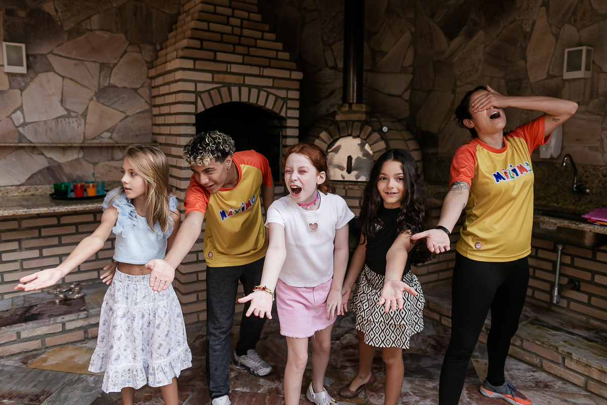 fotografias do aniversário de 8 anos da Beatriz no condomínio da família em santana zona norte de são paulo sp