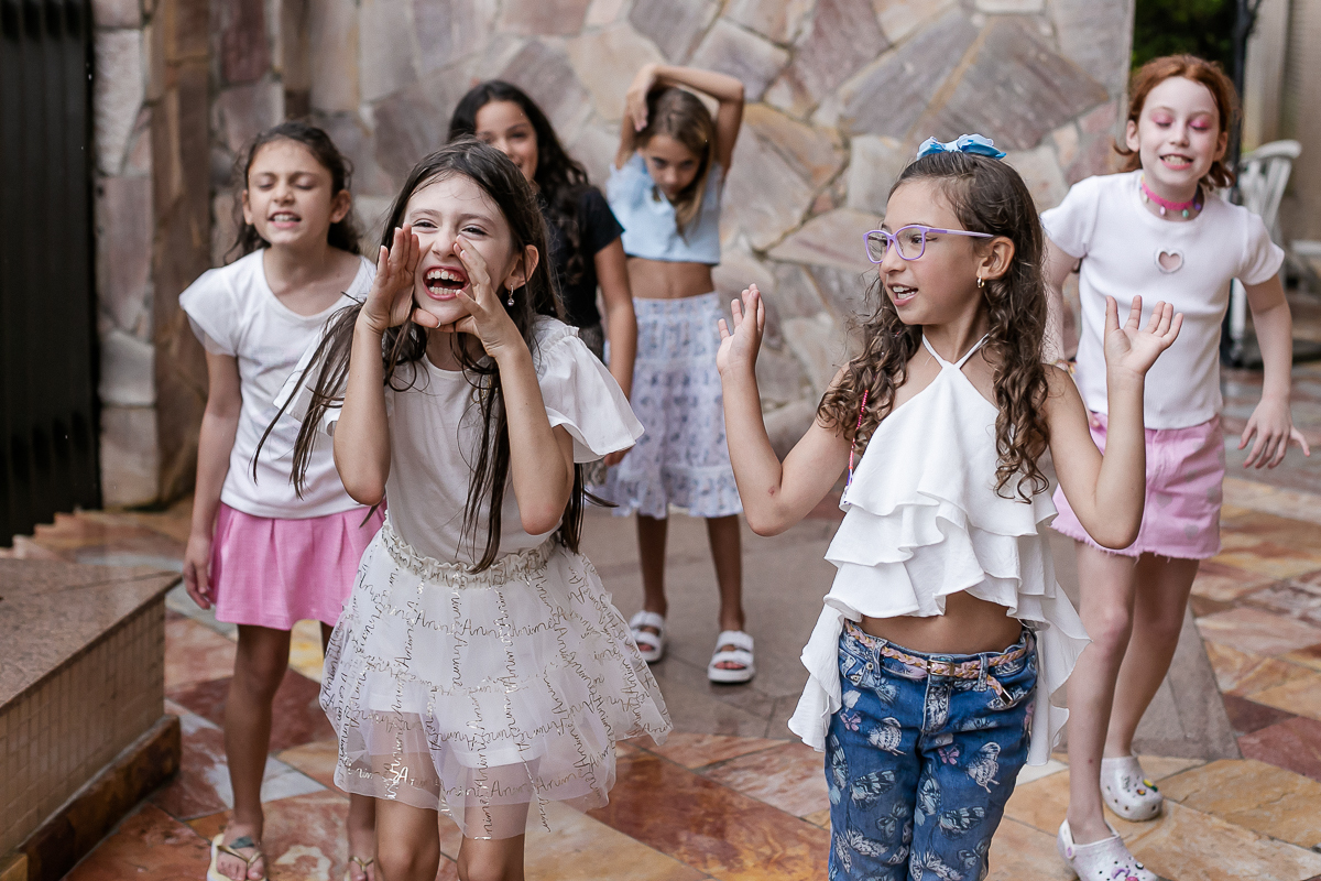 fotografias do aniversário de 8 anos da Beatriz no condomínio da família em santana zona norte de são paulo sp