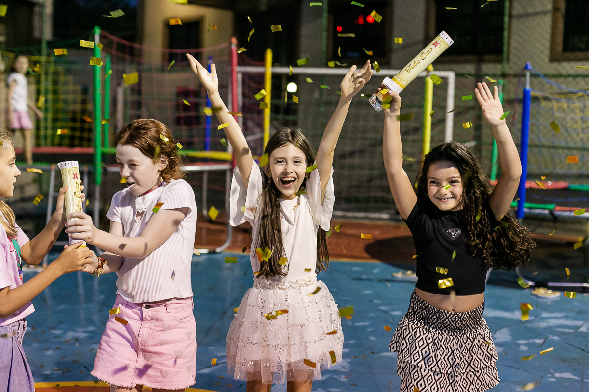 fotografias do aniversário de 8 anos da Beatriz no condomínio da família em santana zona norte de são paulo sp