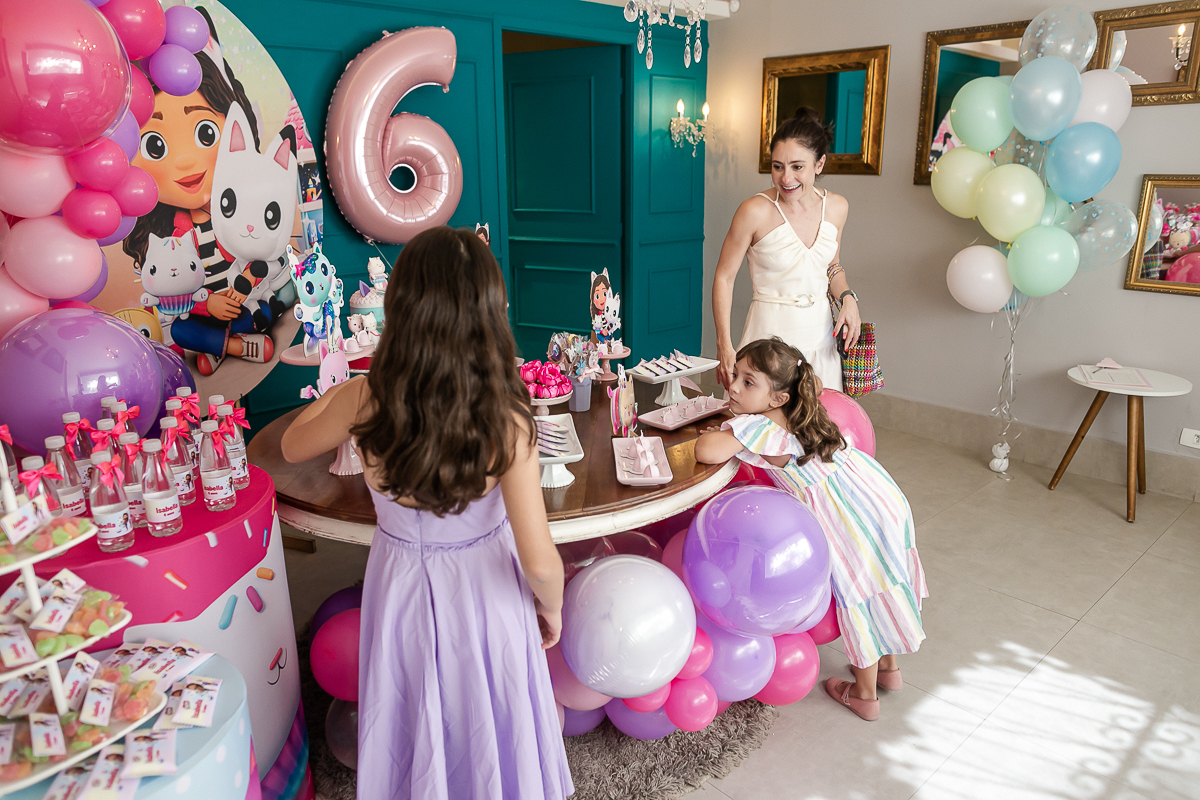 fotografias do aniversário de 6 anos da Isabella no ateliê carol arteira no bairro do campo belo zona sul sao paulo sp