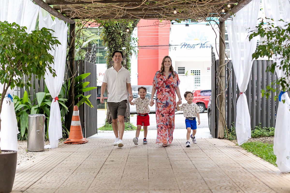 fotografias do aniversário de 5 anos do benny e do dan com o tema super herois no buffet pimentas no reino no bairro jardim em santo andre sao paulo sp
