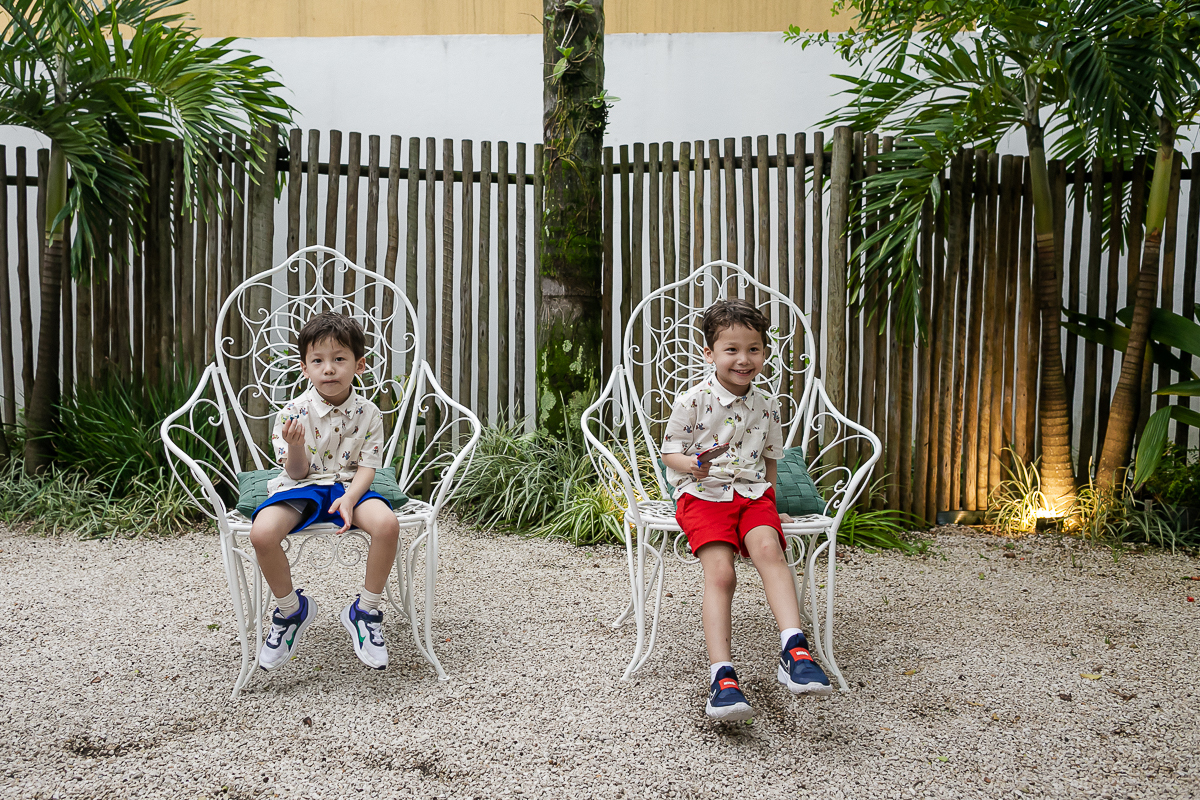 fotografias do aniversário de 5 anos do benny e do dan com o tema super herois no buffet pimentas no reino no bairro jardim em santo andre sao paulo sp