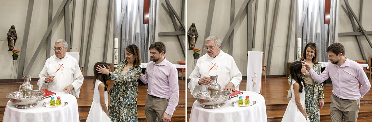 fotografias do batizado da Renata na Igreja da Cruz torta no alto de pinheiros zona oeste sao paulo sp