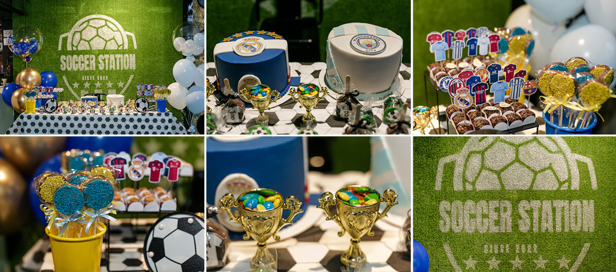 fotografias do aniversário de 8 anos do gui e do kike no soccer station moema zona sul sao paulo sp