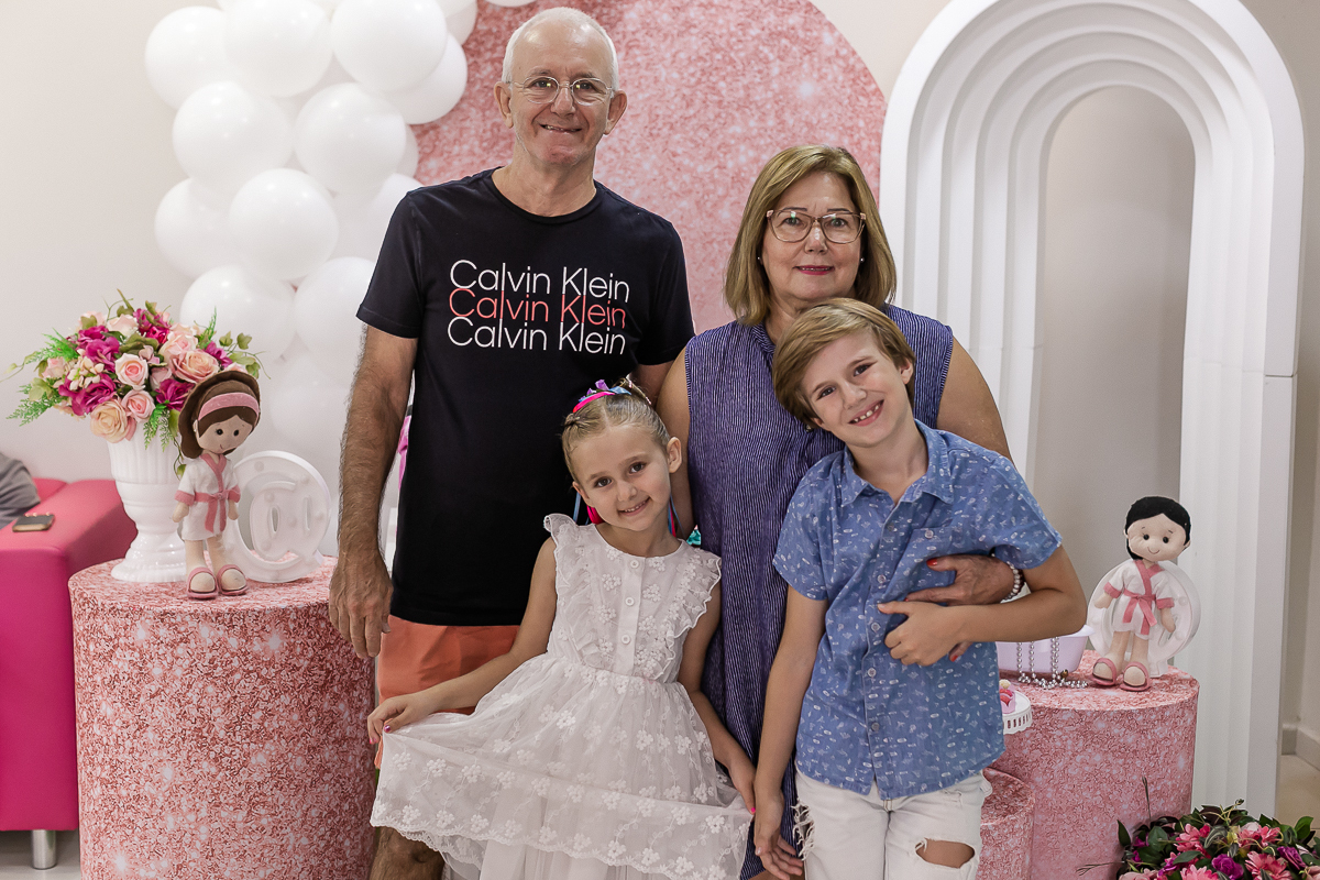 fotografias do aniversário de 6 anos da sophia no spa pink party zona norte de sao paulo sp