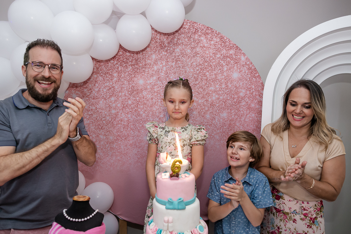 fotografias do aniversário de 6 anos da sophia no spa pink party zona norte de sao paulo sp