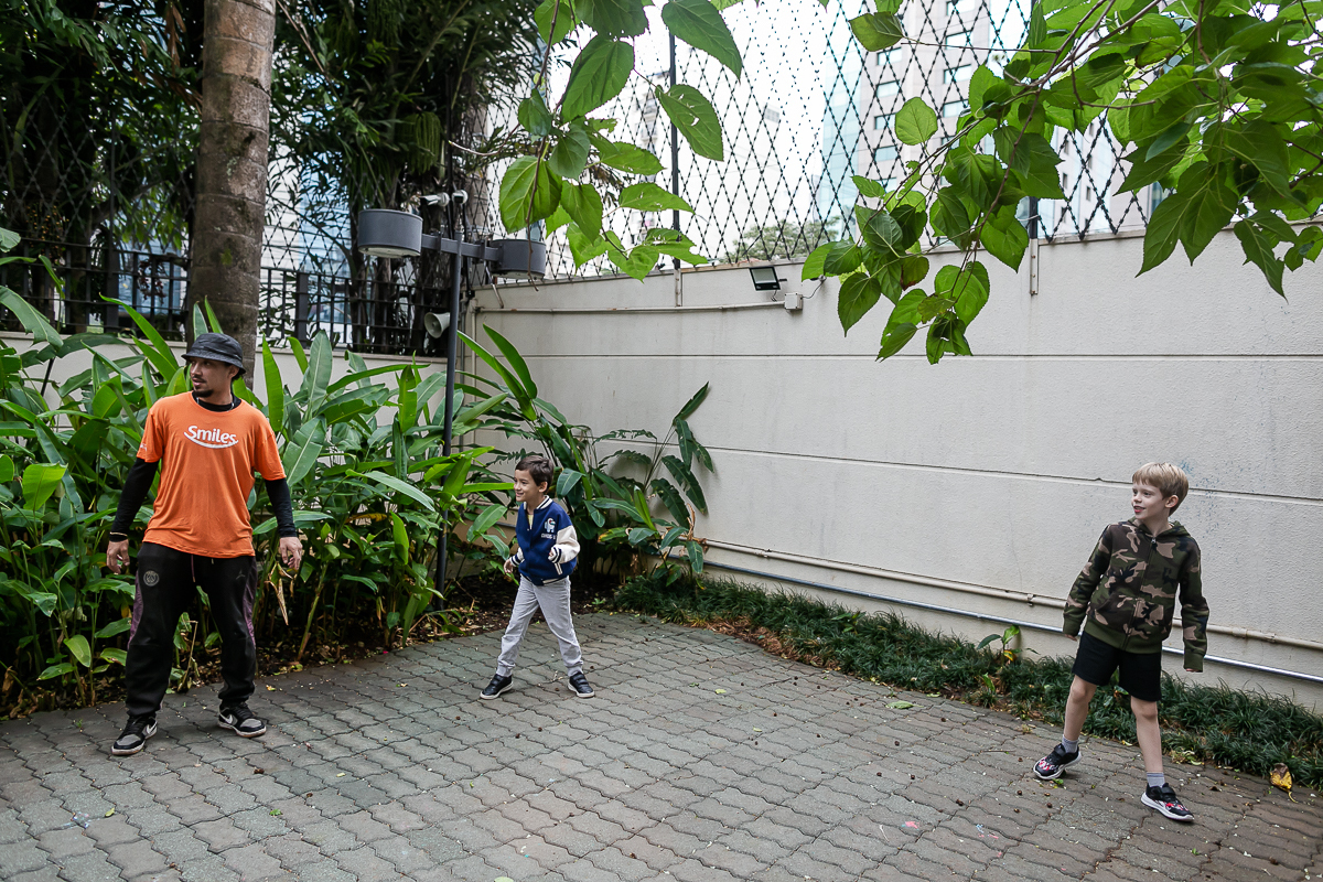 fotografias do aniversário de 6 anos do gabriel com o tema among us no condominio da familia no itaim bibi zona sul sao paulo sp