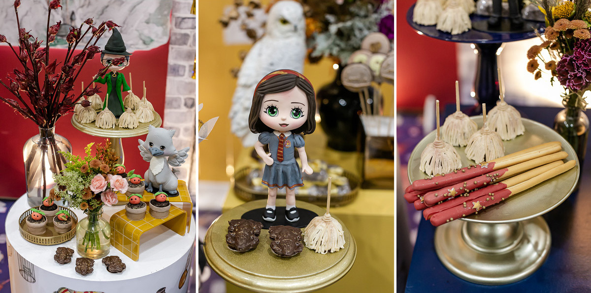 fotografias do aniversário de 9 anos da camilla com o tema harry potter no buffet spasso splash em moema zona sul sao paulo sp
