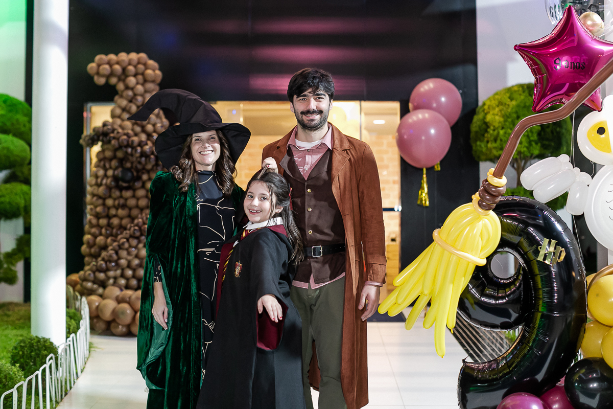 fotografias do aniversário de 9 anos da camilla com o tema harry potter no buffet spasso splash em moema zona sul sao paulo sp