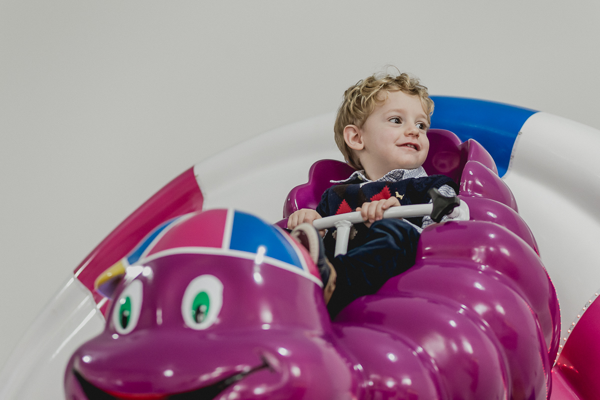 miguei dando risadas na roda gigante