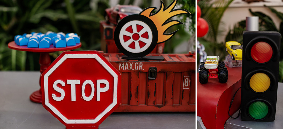 fotografias do aniversário de 5 anos do vinicius com o tema hot wheels feito pela chiara marcelli no buffet vila lumicá na vila mariana zona sul sao paulo sp