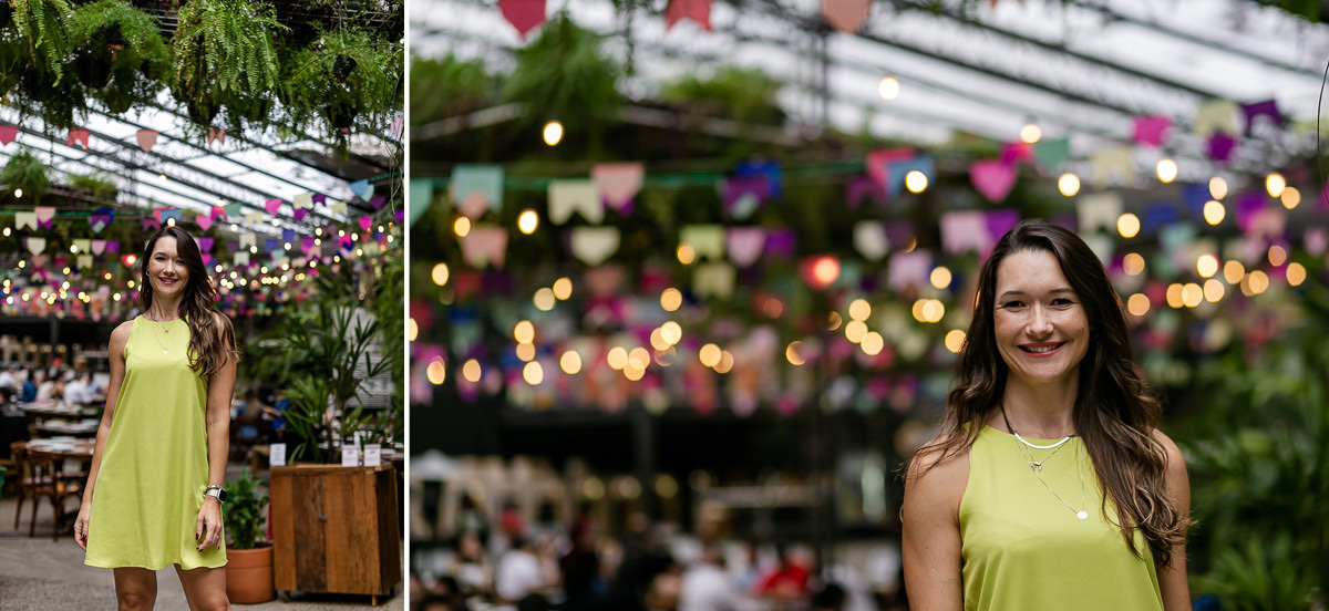 fotografias do aniversário de 40 anos da Inah no quintal debetti na cidade jardim zona sul sao paulo sp