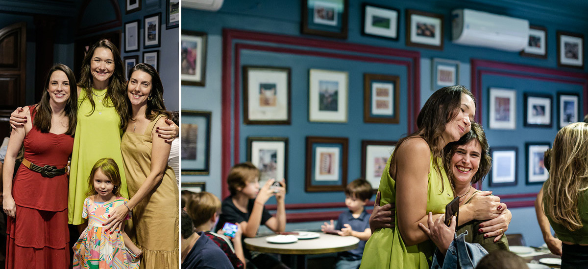 fotografias do aniversário de 40 anos da Inah no quintal debetti na cidade jardim zona sul sao paulo sp