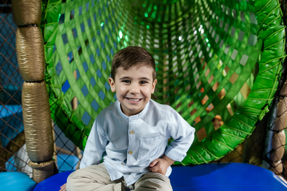 fotografias do aniversário de 4 anos do Mateus no buffet espaço entre folhas em moema zona sul sao paulo sp