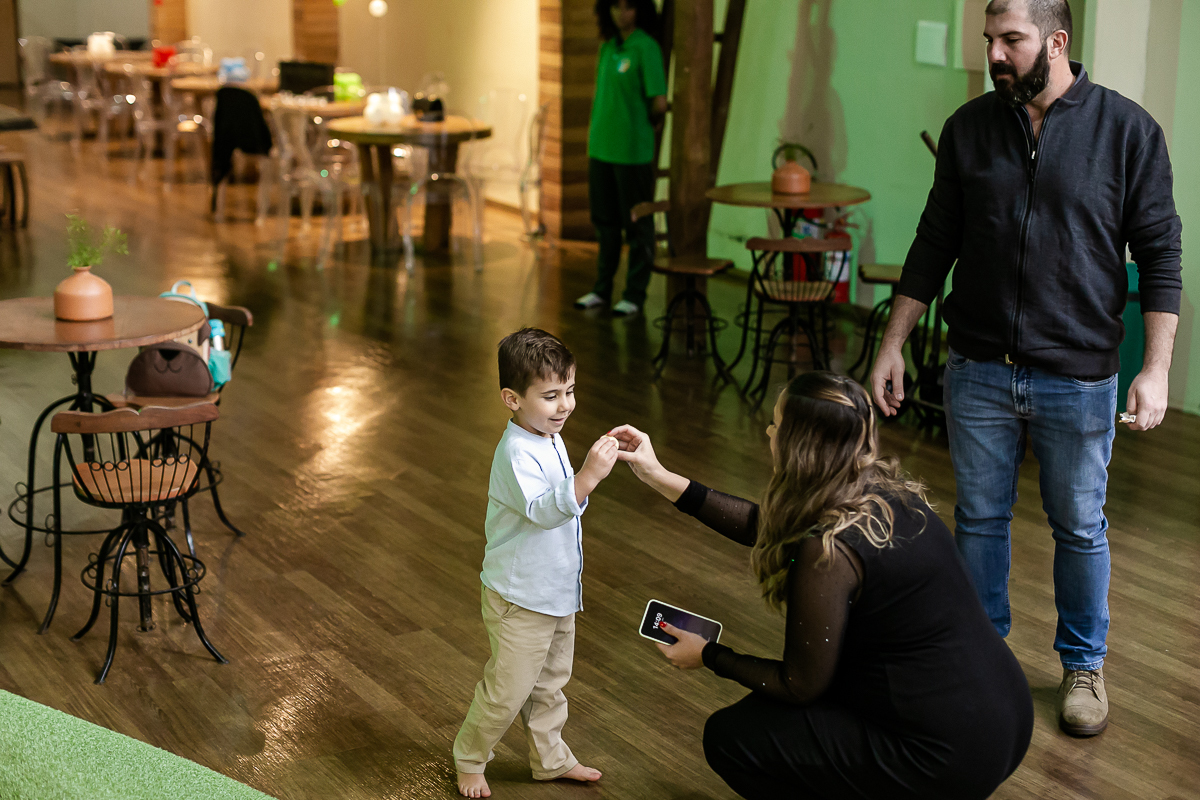 fotografias do aniversário de 4 anos do Mateus no buffet espaço entre folhas em moema zona sul sao paulo sp