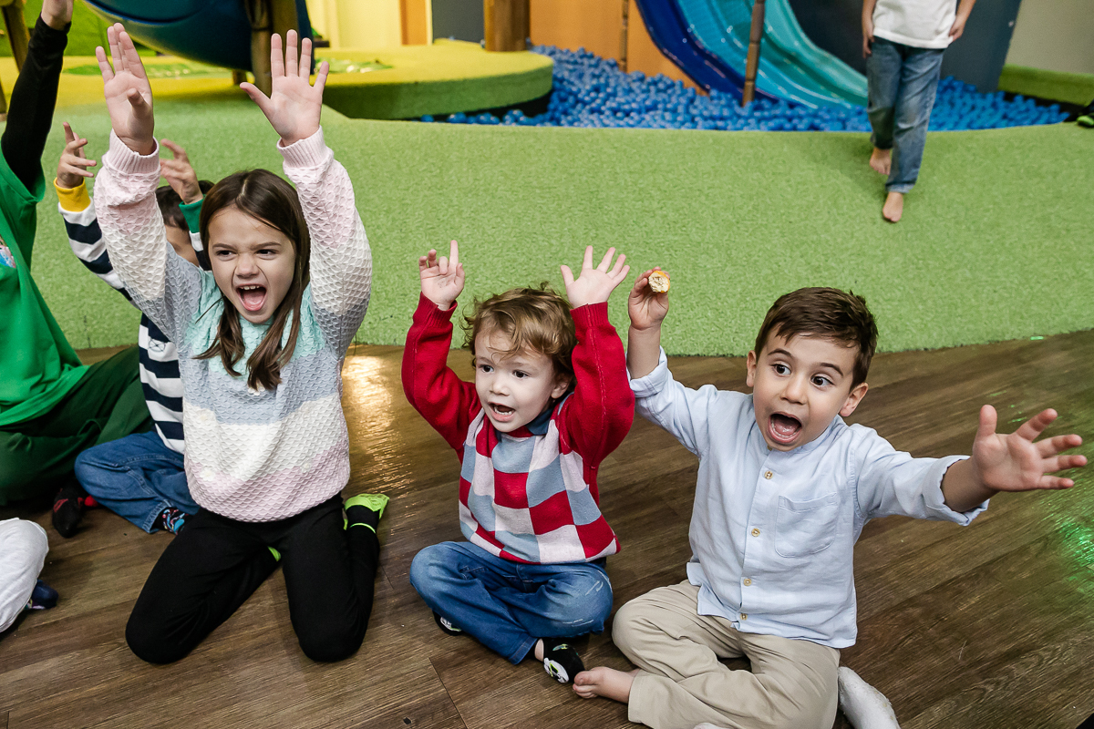 fotografias do aniversário de 4 anos do Mateus no buffet espaço entre folhas em moema zona sul sao paulo sp