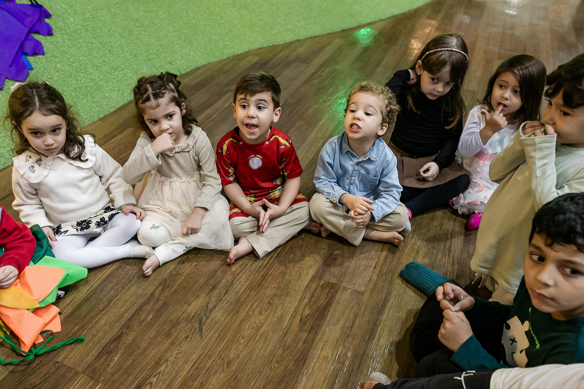 fotografias do aniversário de 4 anos do Mateus no buffet espaço entre folhas em moema zona sul sao paulo sp