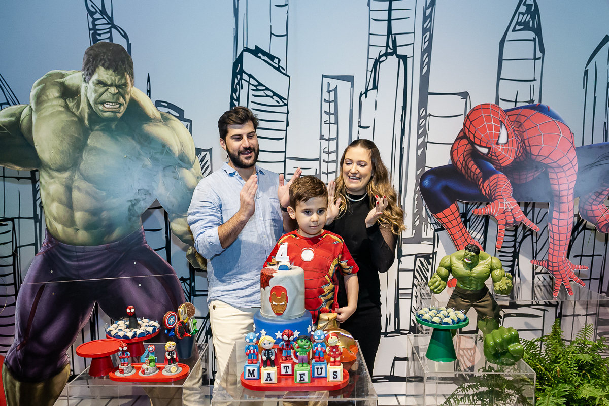 fotografias do aniversário de 4 anos do Mateus no buffet espaço entre folhas em moema zona sul sao paulo sp