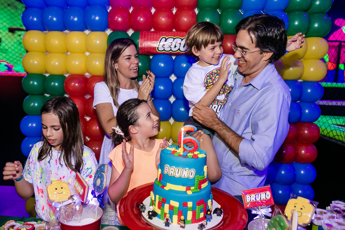 fotografias do aniversário de 6 anos do Bruno com o tema lego no Altitude park unidade vila olimpia zona sul sao paulo sp