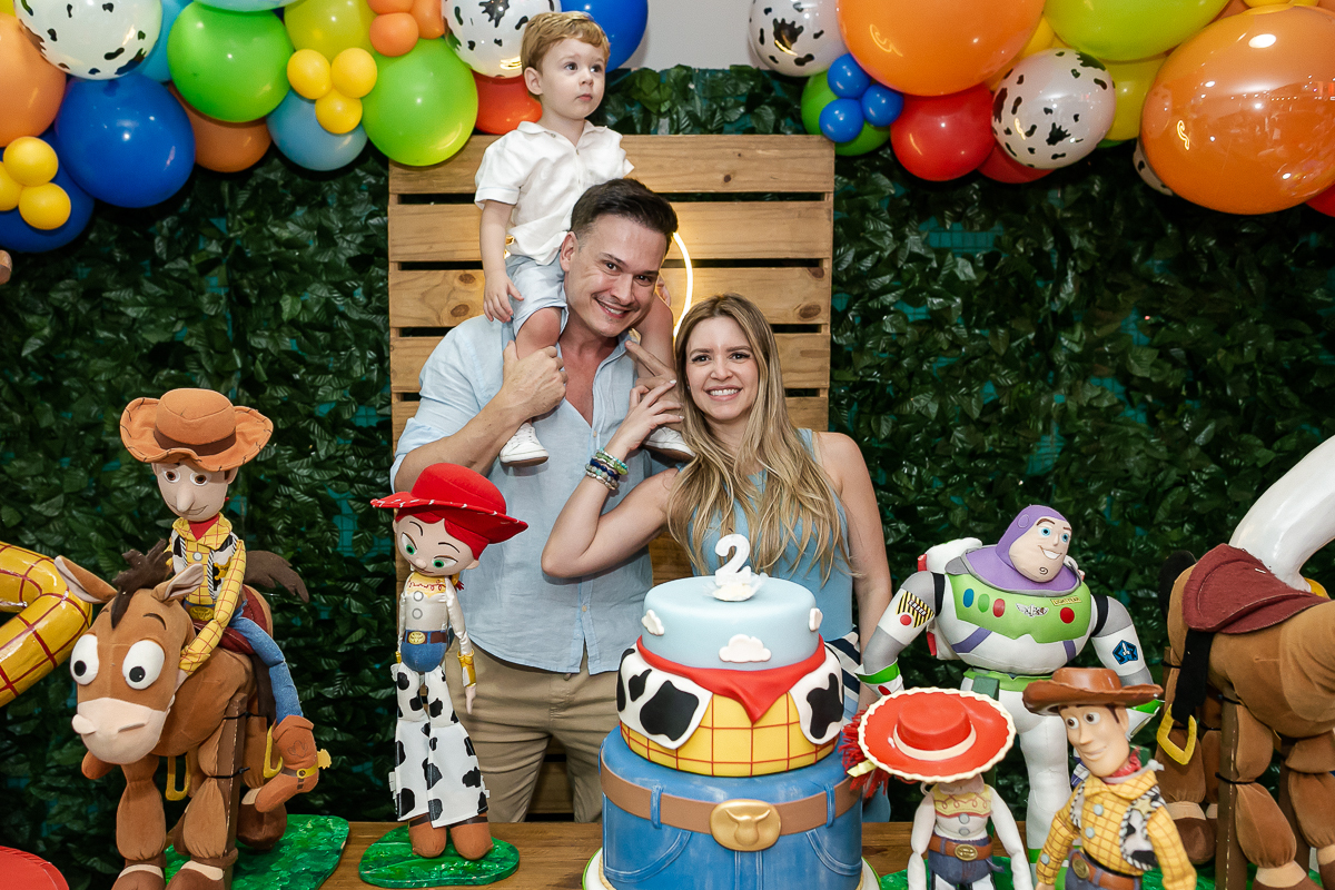 fotografias do aniversário de 2 anos do bento com o tema toy story no buffet espaço auê em santana zona norte de sao paulo sp
