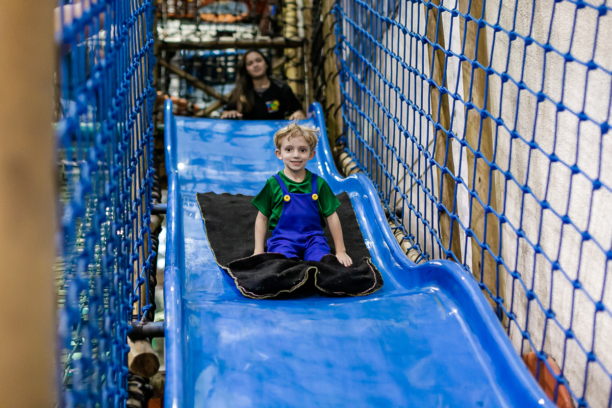 fotografias do aniversário de 5 anos do Pedro com o tema mario bros no buffet espaço la vem o sol unidade vila olimpia zona sul sao paulo sp