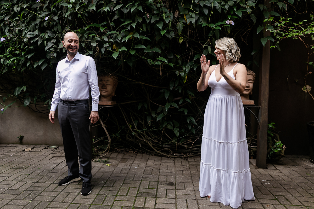 michele e lucas fotografias da celebração de união estável no restaurante othelo no campo belo zona sul sao paulo sp