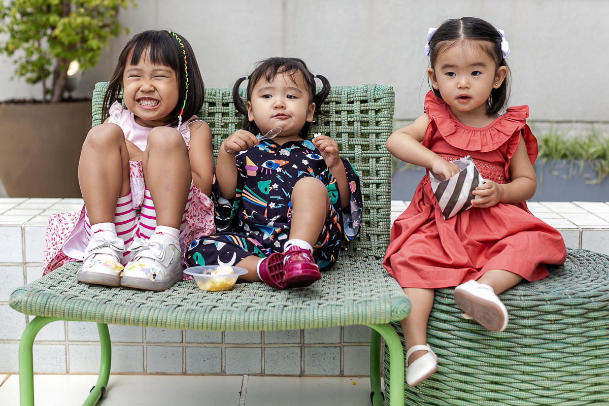 fotografias do aniversário de 2 anos da larissa yuka com o tema sorvetes ice cream no salão de festas do condomínio no campo belo zona sul sao paulo sp