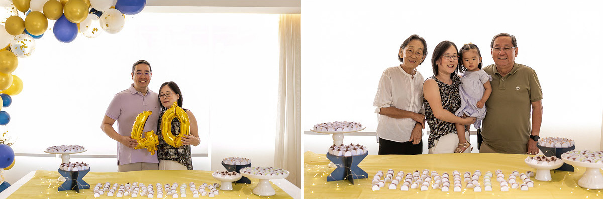 fotografias do aniversário de 40 anos da Nina no condominio na zona sul de sao paulo sp