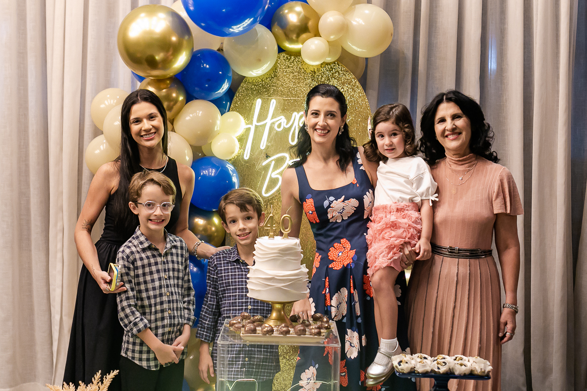 fotografias do aniversario de 40 anos da Carol no condominio em perdizes zona oeste sao paulo sp