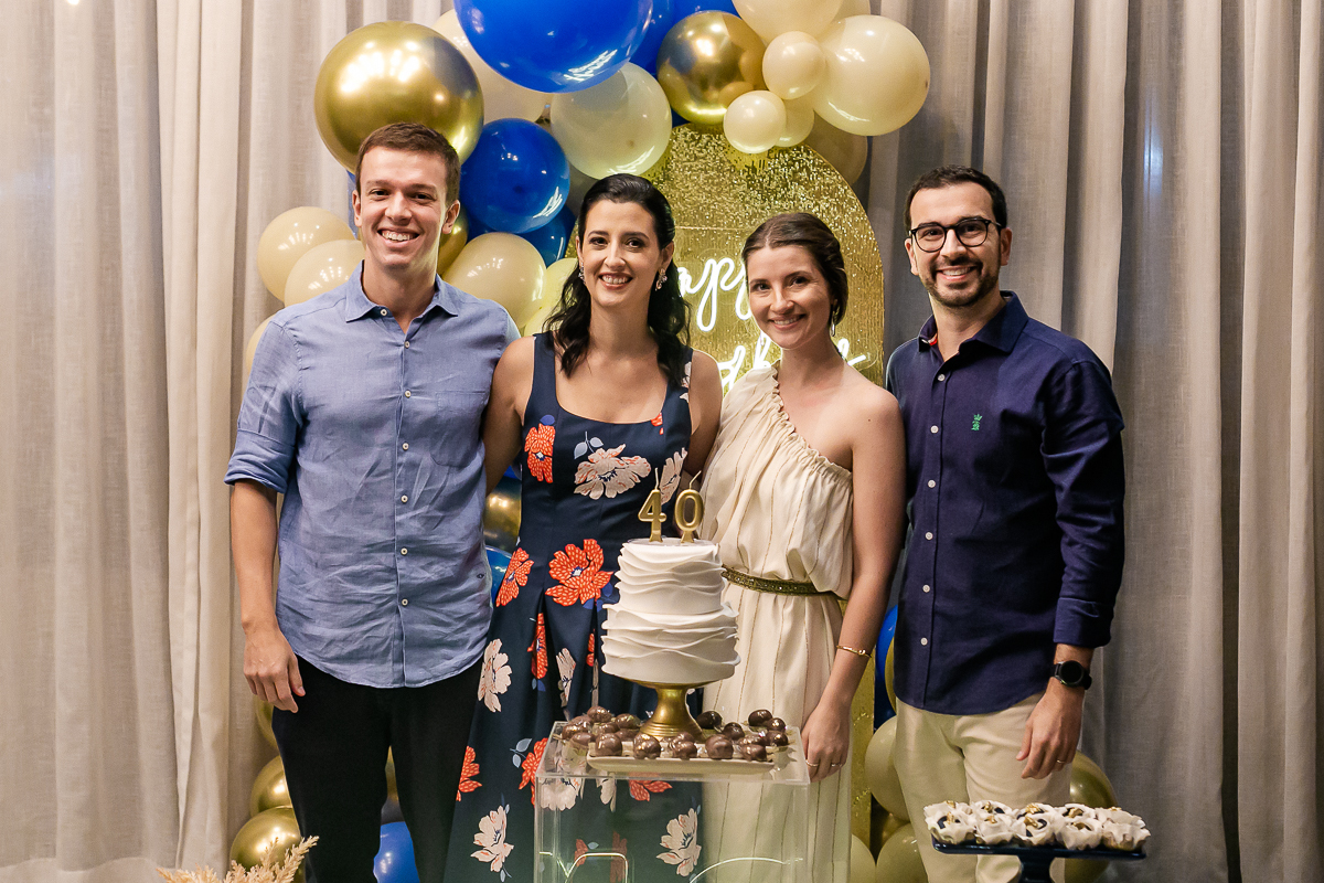 fotografias do aniversario de 40 anos da Carol no condominio em perdizes zona oeste sao paulo sp
