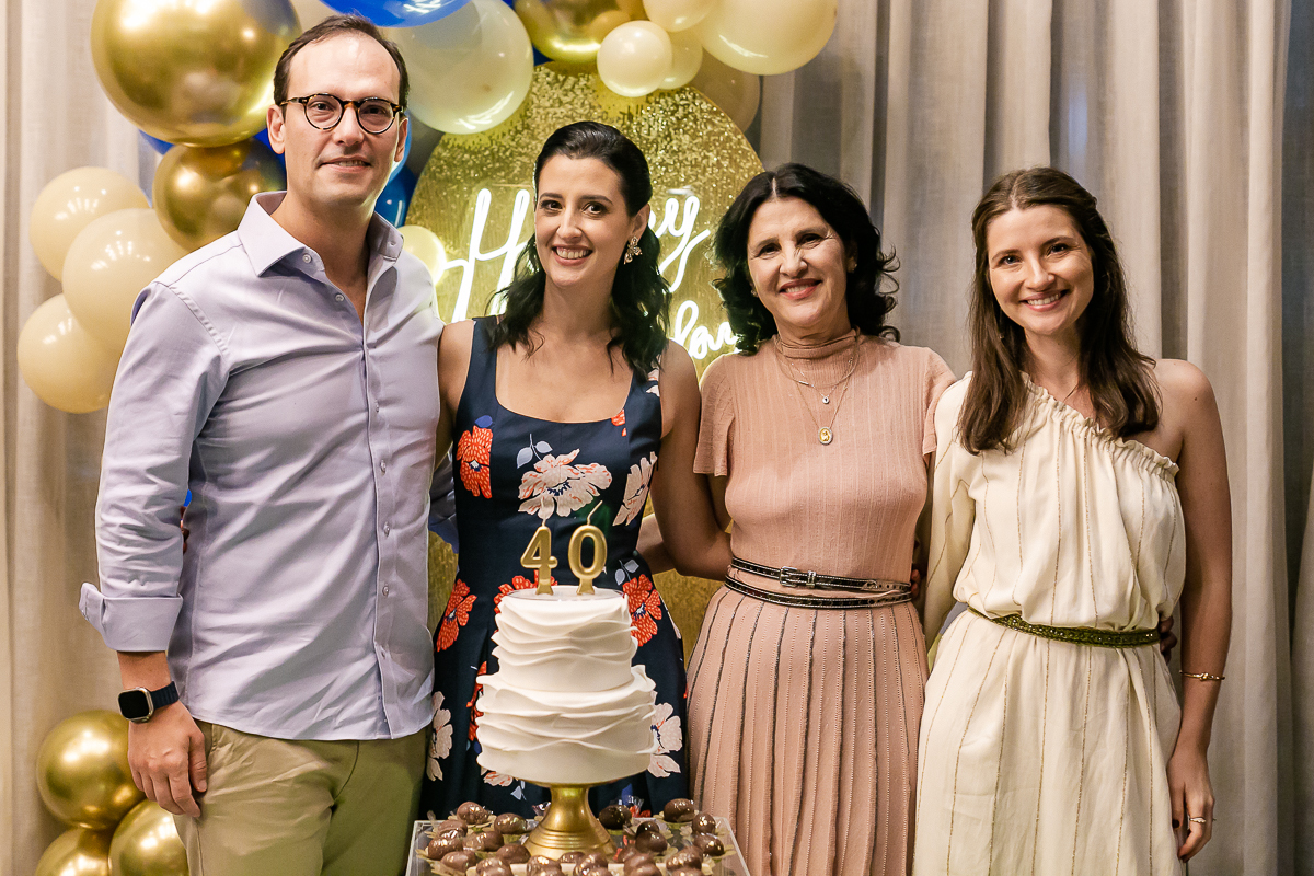 fotografias do aniversario de 40 anos da Carol no condominio em perdizes zona oeste sao paulo sp