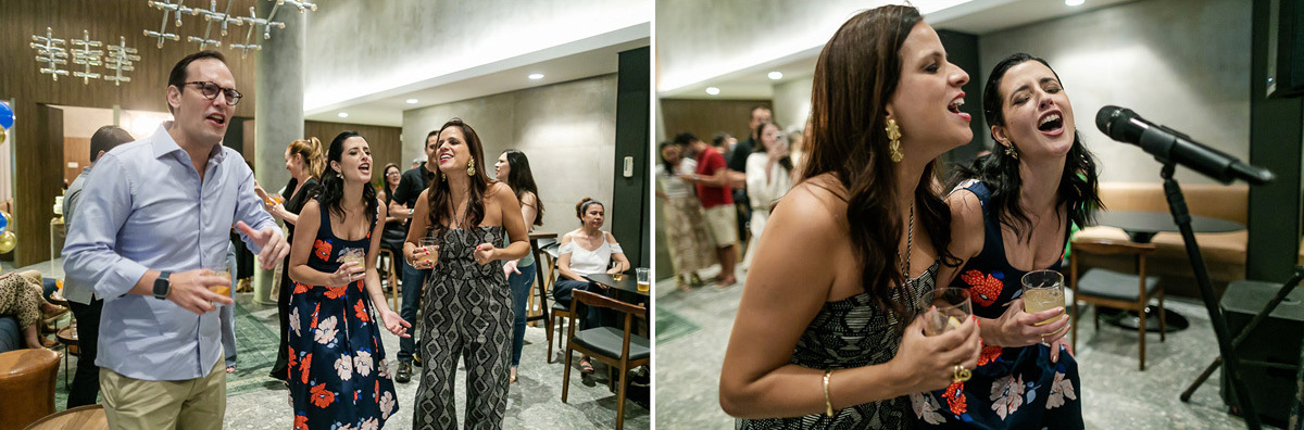 fotografias do aniversario de 40 anos da Carol no condominio em perdizes zona oeste sao paulo sp