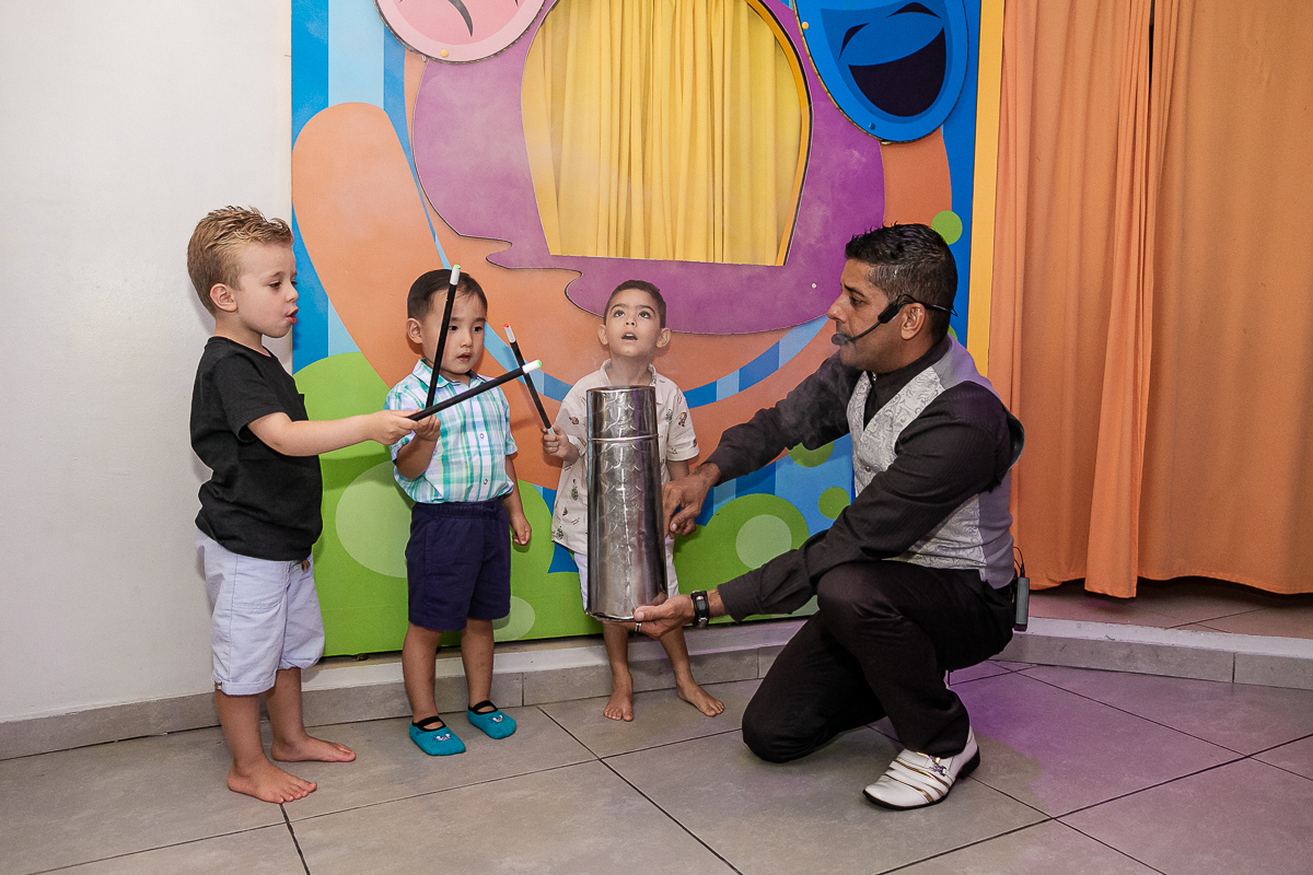 fotografias do aniversário de 4 anos do Arthur com o tema patrulha canina no buffet vip kids no campo belo zona sul sao paulo sp
