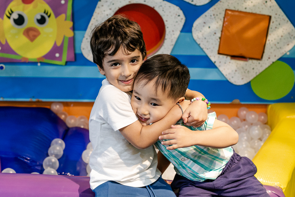 fotografias do aniversário de 4 anos do Arthur com o tema patrulha canina no buffet vip kids no campo belo zona sul sao paulo sp