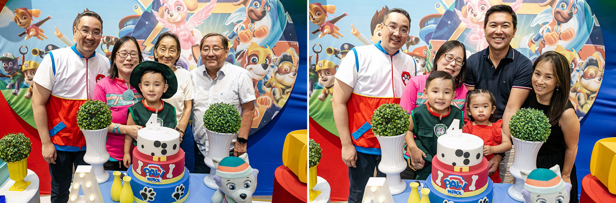 fotografias do aniversário de 4 anos do Arthur com o tema patrulha canina no buffet vip kids no campo belo zona sul sao paulo sp