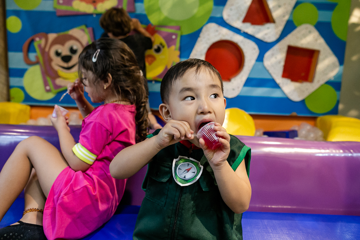 fotografias do aniversário de 4 anos do Arthur com o tema patrulha canina no buffet vip kids no campo belo zona sul sao paulo sp