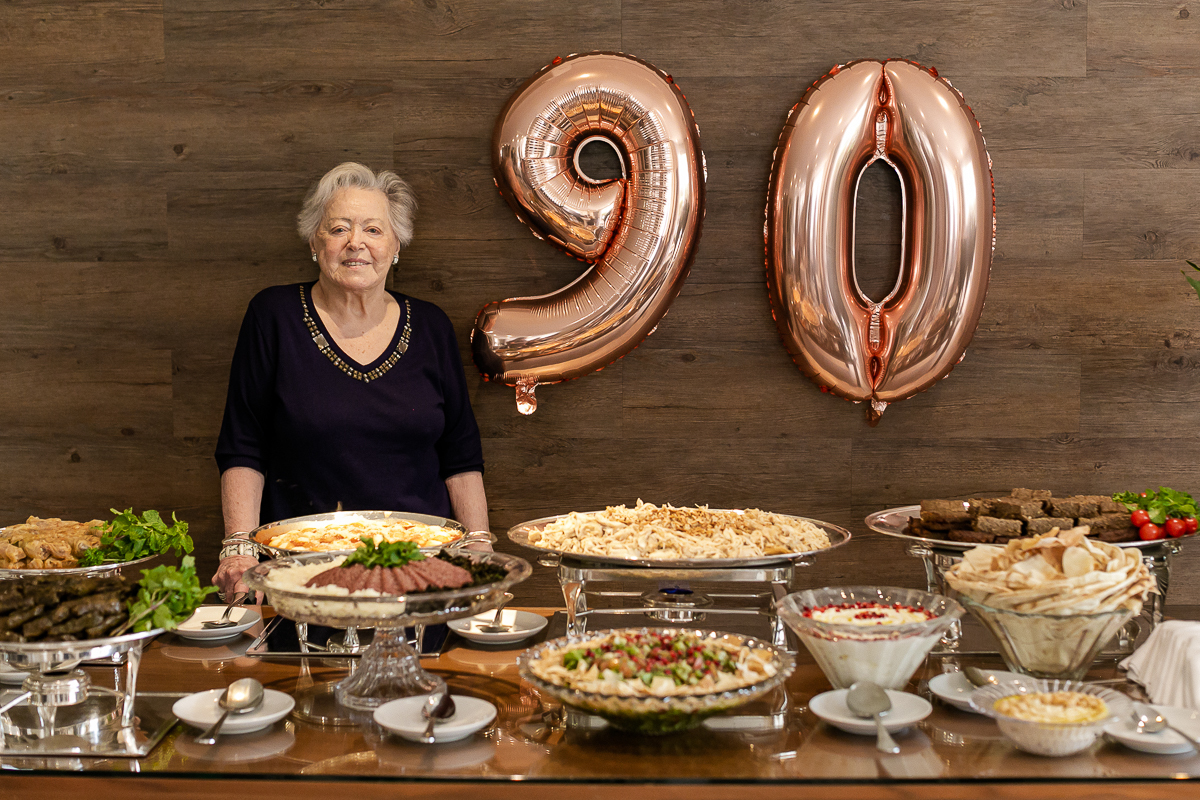 fotografias do aniversário de 90 anos da Neide no salão de festas do condominio na zona sul de sao paulo sp