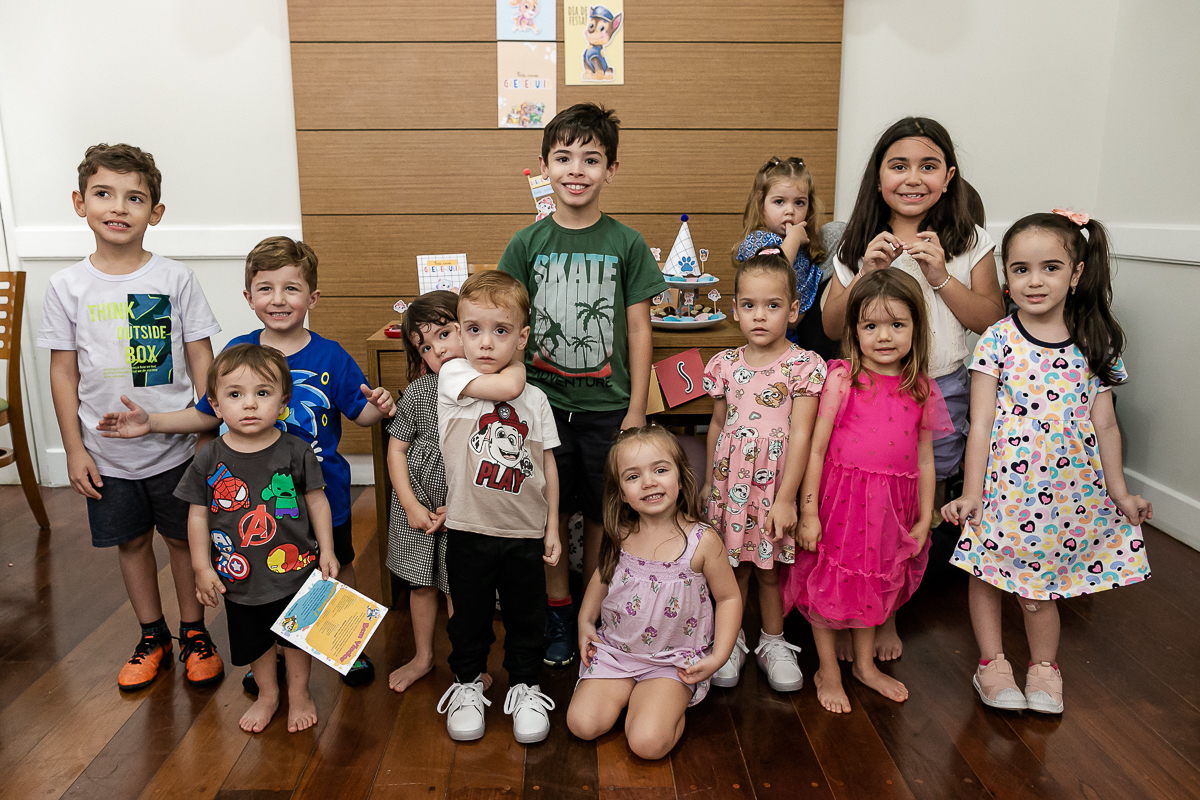 fotografias do aniversário de 3 anos do Gael e da Júlia no condominio no belem zona leste de sao paulo sp