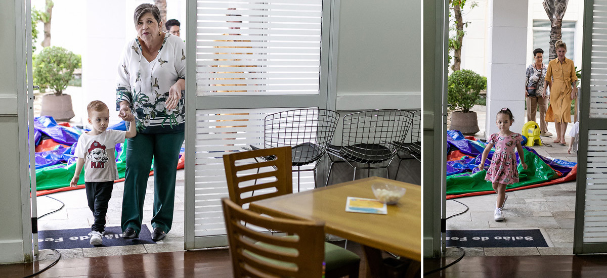 fotografias do aniversário de 3 anos do Gael e da Júlia no condominio no belem zona leste de sao paulo sp