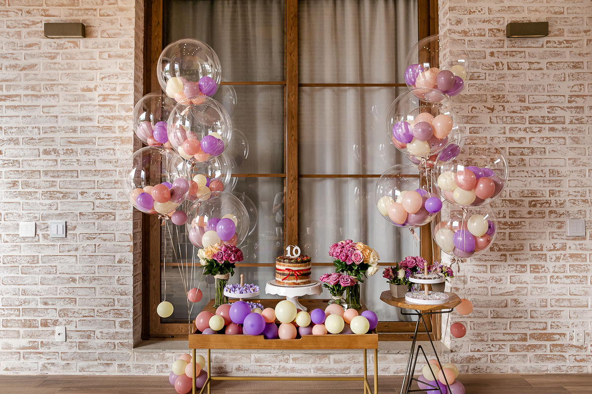 fotografias do aniversário de 10 anos da camilla no quintal de casa no condominio fazenda kurumin em itu sp