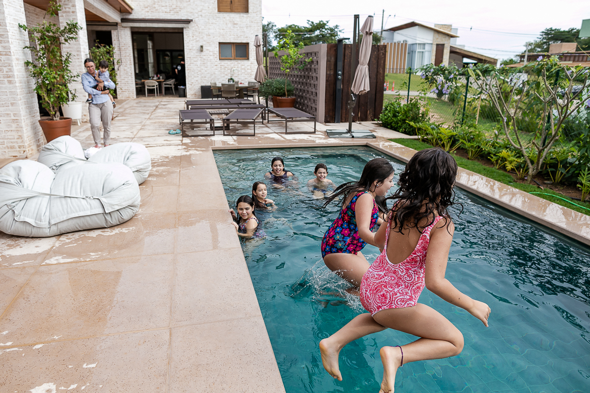 fotografias do aniversário de 10 anos da camilla no quintal de casa no condominio fazenda kurumin em itu sp