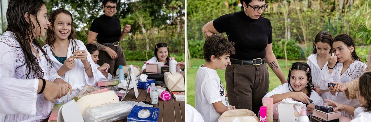fotografias do aniversário de 10 anos da camilla no quintal de casa no condominio fazenda kurumin em itu sp