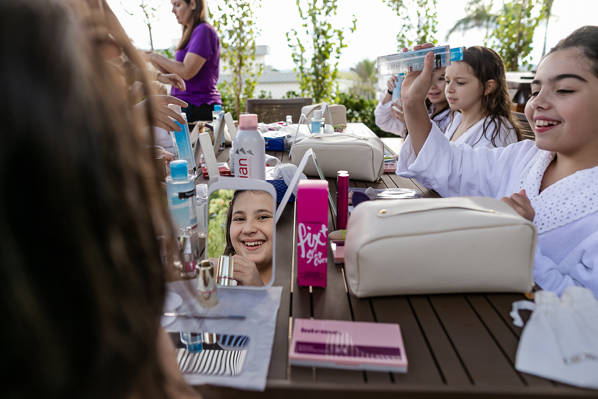 fotografias do aniversário de 10 anos da camilla no quintal de casa no condominio fazenda kurumin em itu sp