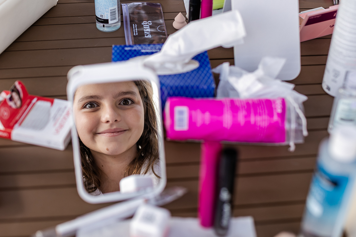 fotografias do aniversário de 10 anos da camilla no quintal de casa no condominio fazenda kurumin em itu sp