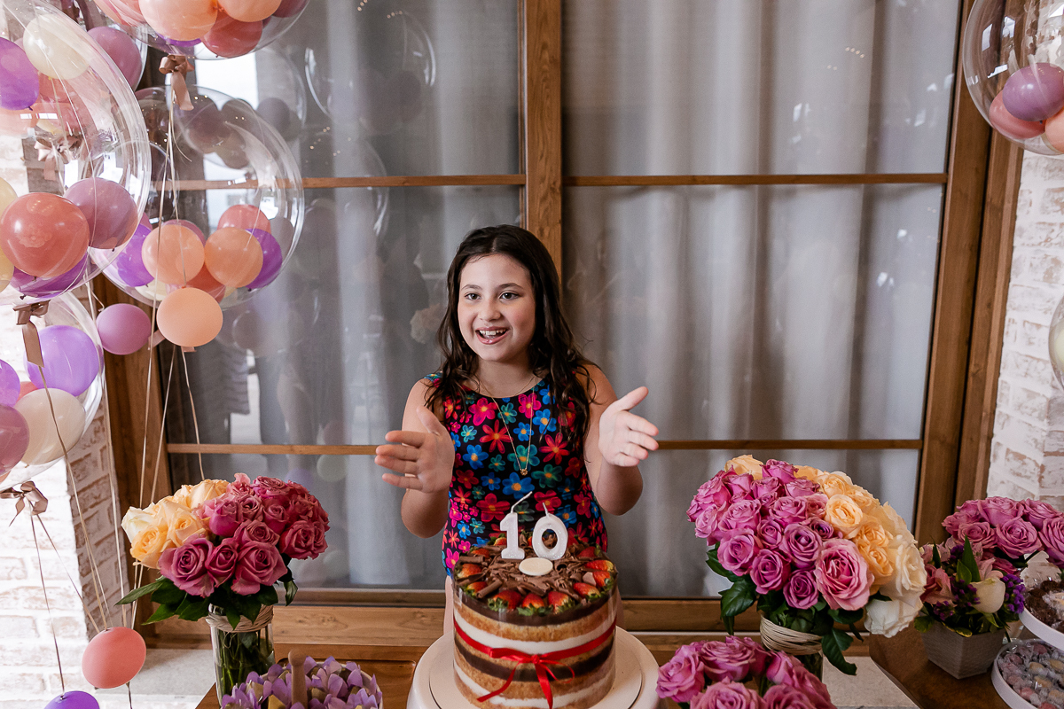 fotografias do aniversário de 10 anos da camilla no quintal de casa no condominio fazenda kurumin em itu sp