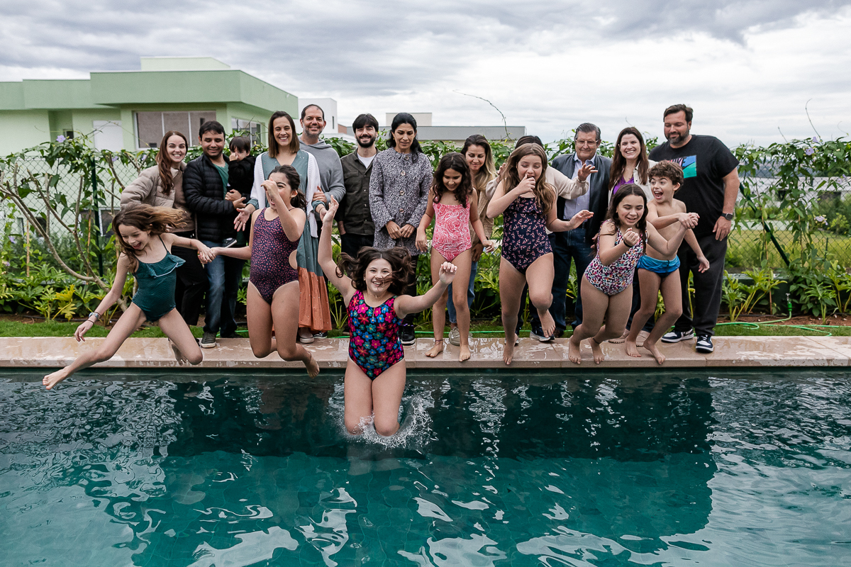 fotografias do aniversário de 10 anos da camilla no quintal de casa no condominio fazenda kurumin em itu sp