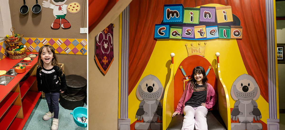 fotografias do aniversário de 7 anos da Lara com o tema hello kit no buffet miniland unidade tatuape em sao paulo sp