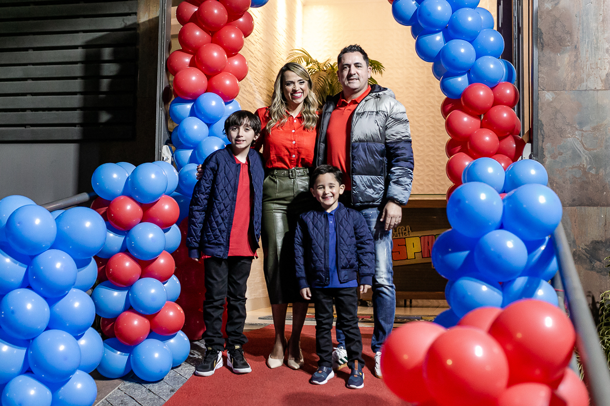 fotografias do aniversário de 5 anos do Felipe no buffet spasso kids no bairro do tatuape zona leste de sao paulo sp